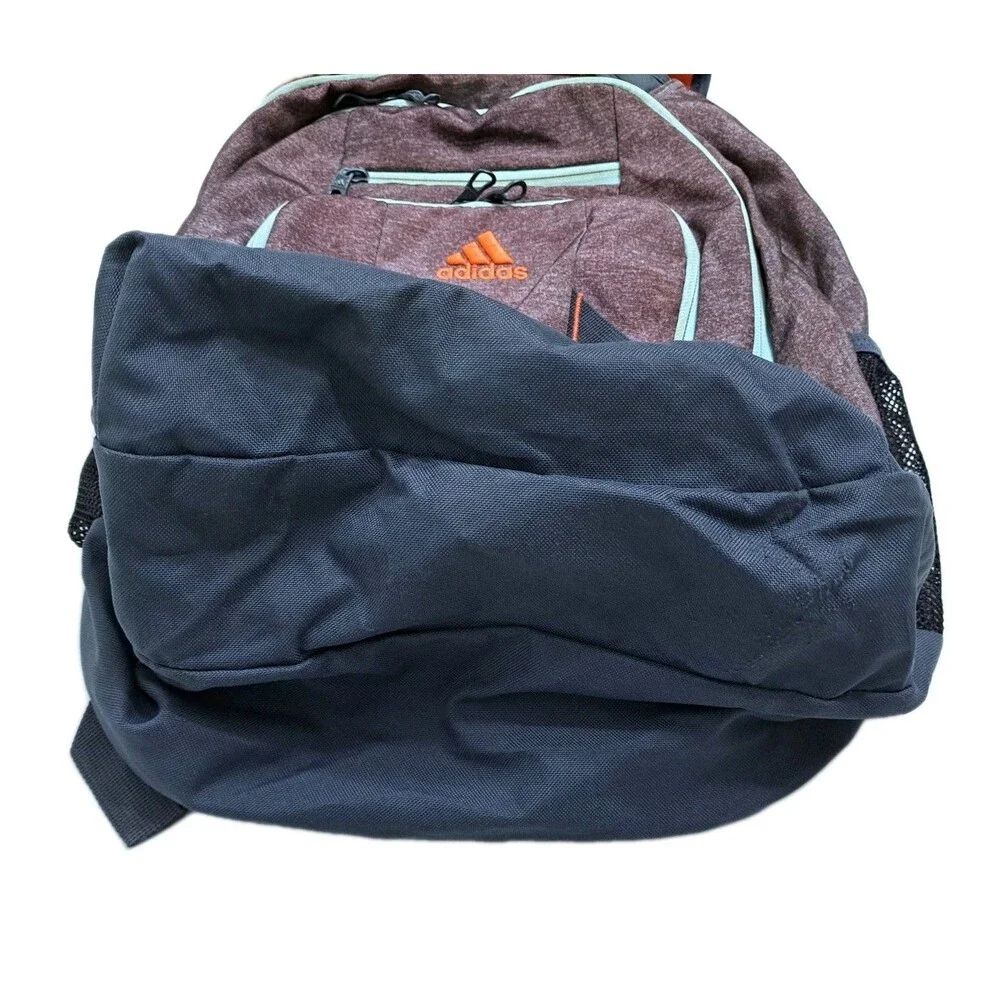 Adidas Load Spring Student Collegiate BackPack Bag Brown Orange Black School